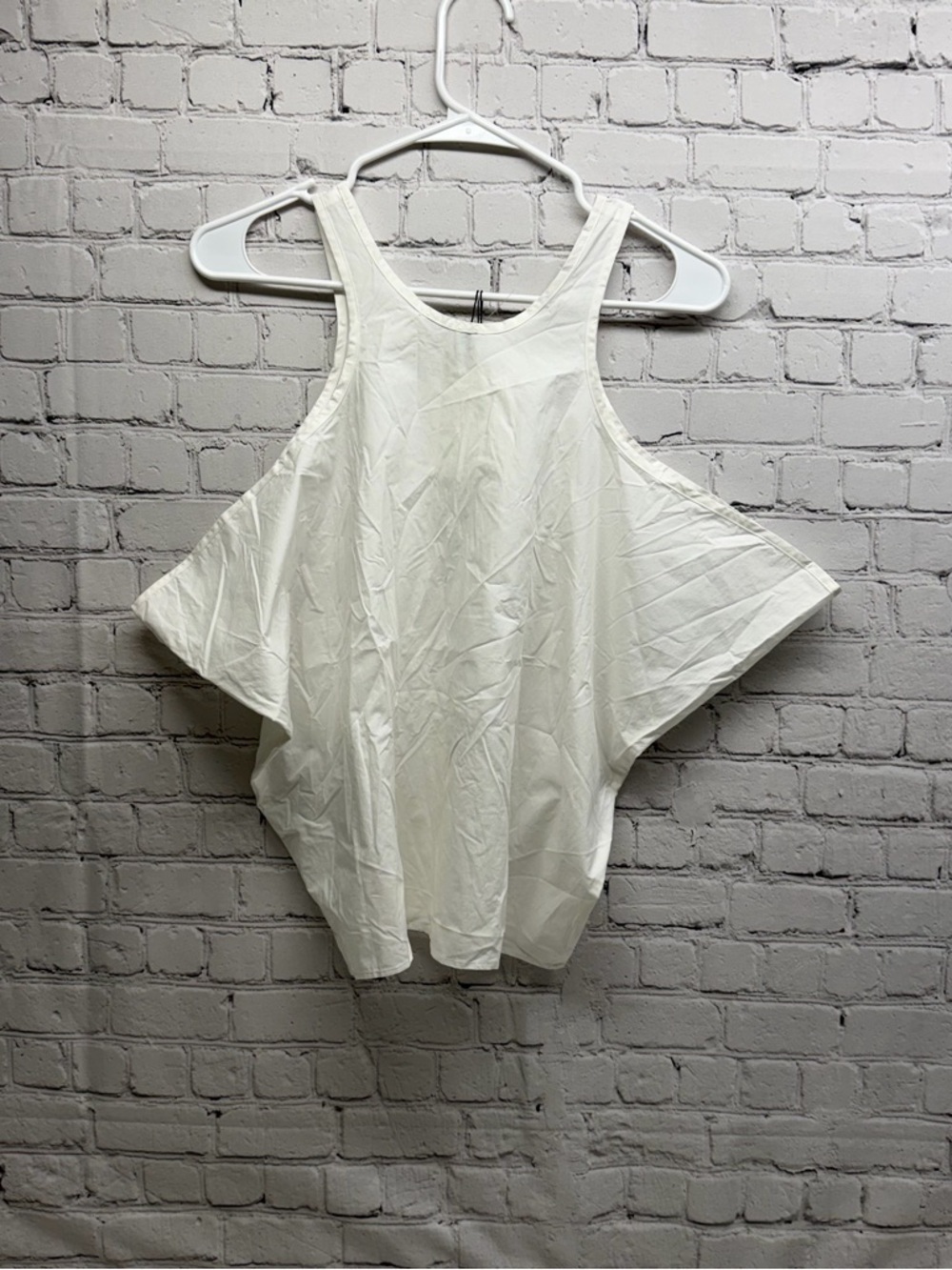 Toteme White Relaxed Crewneck Tank size 34 nwt